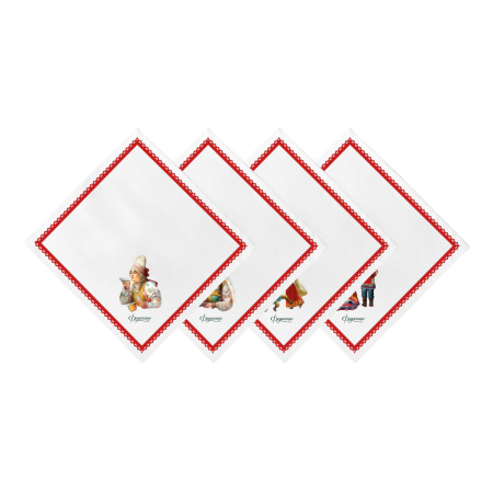 Набор салфеток столовых Повседневная Русь "Федоскино" 45х45